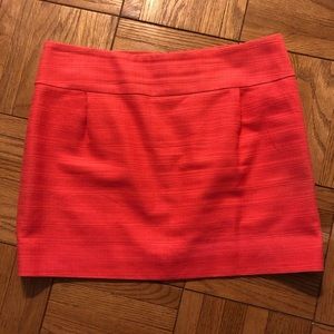 J.Crew Coral/pink Shift Skirt